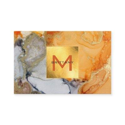 Beautiful Gold Foil Amber Grey DIY
