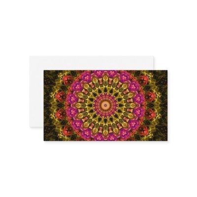 beautiful kaleidoscopic mandala pattern