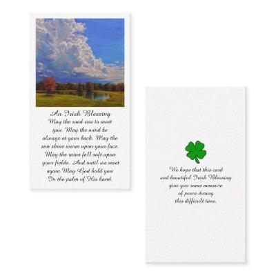Beautiful Memorial Sympathy Card