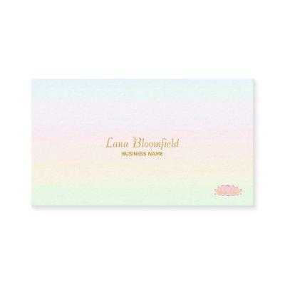 Beautiful Modern Multicolored Pastel Shades