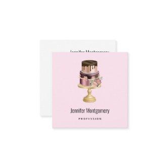 Beautiful Shiny Glam Party Cake Square