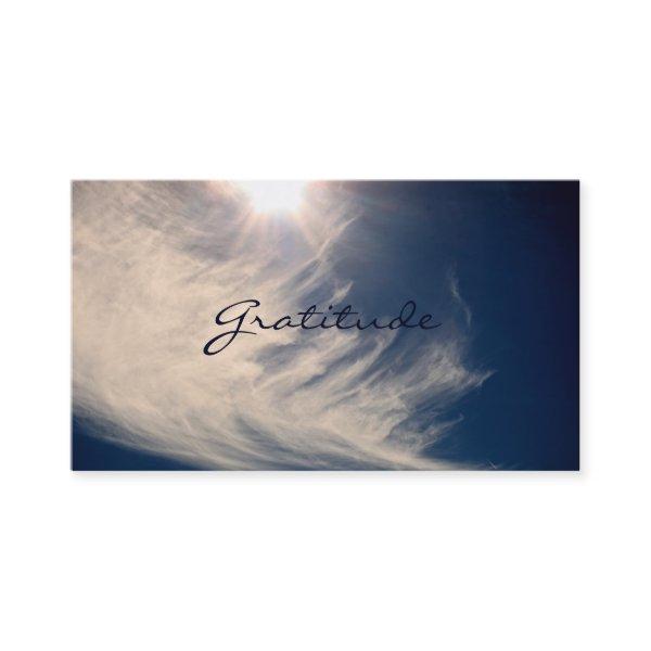 Beautiful Sky & Gratitude Inspires Custom