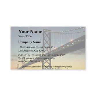 Beautiful Sunset: Bay Bridge, San Francisco, Calif