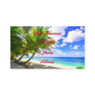 Beautiful Tropical Island Beach Escape