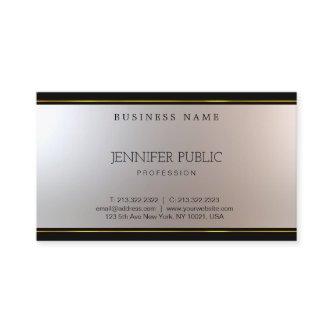 Beautiful Unique Modern Glamour Silver Gold Fine