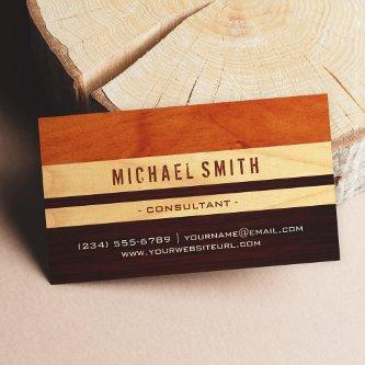 Beautiful Wood Grain Stripes - Professional Unique
