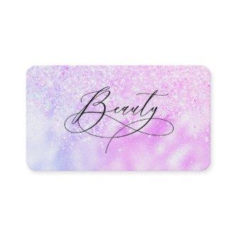 ** BEAUTY Fancy Script Ombre Glitter