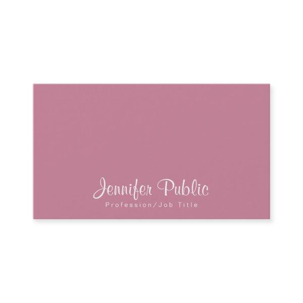 Beauty Salon Makeup Artist Modern Plain