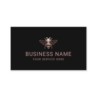 Bee Beekeeper Fresh Honey Apiary Modern Rose Gold