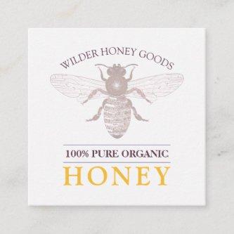 Bee Beekeeper Honey Apiary Square