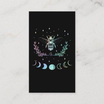 Bee Crescent Moon Wicca Pastel Goth Insect Witchy