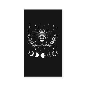 Bee Crescent Moon Witchcraft Wicca Goth Insect