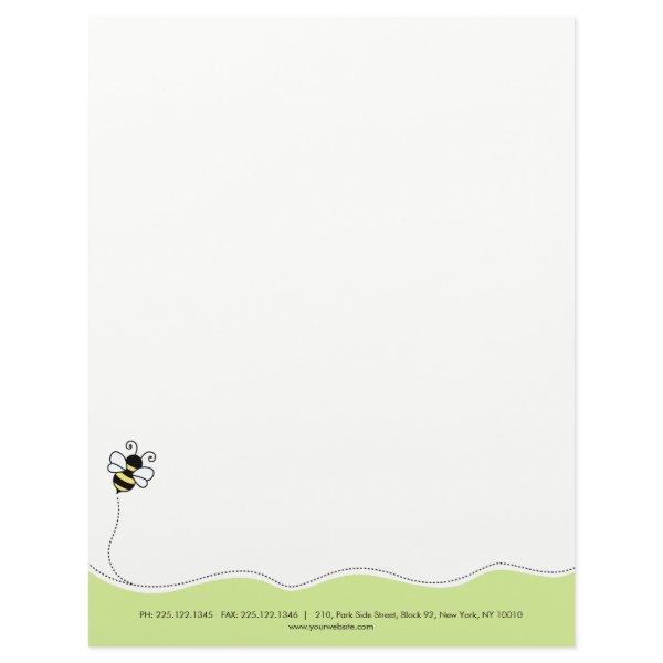 Bee / honey bee / bumble bee letterhead