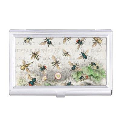 Bee Honey Worker Queen Bees Antique   Case