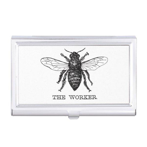 Bee Worker Honey Black Bumblebee  Case