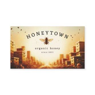 Beehive landscape honey