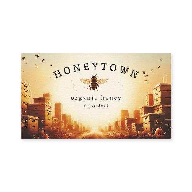 Beehive landscape honey