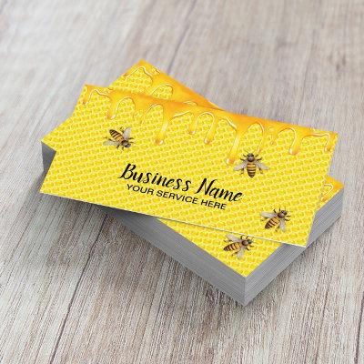 Beekeeper Bee Fresh Honey Apiary