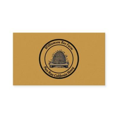 BeeKeeper Honey Apairist Vintage Hive Design
