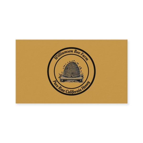 BeeKeeper Honey Apairist Vintage Hive Design
