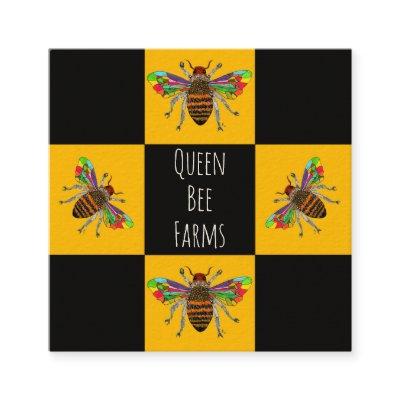 Beekeeper, Honey Bee Seller, Bee Apiarist Farmer Square