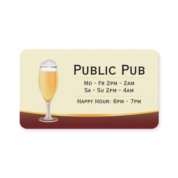 Beer Bar and Pub Micro Brewery