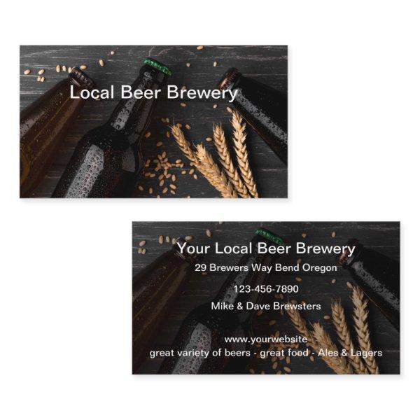 Beer Brewery  Template Glossy Paper