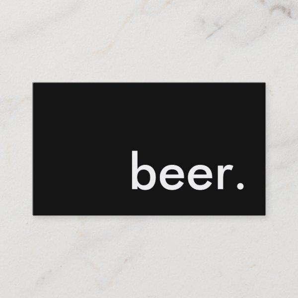 beer.