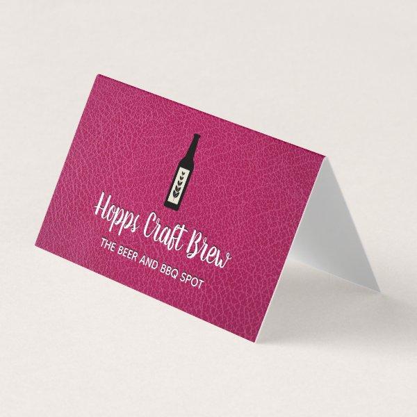 Beer Distillery | Liquor Store | Hot Pink Leather