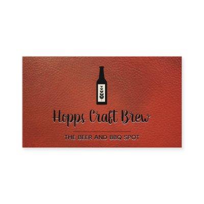 Beer Distillery | Liquor Store | Leather