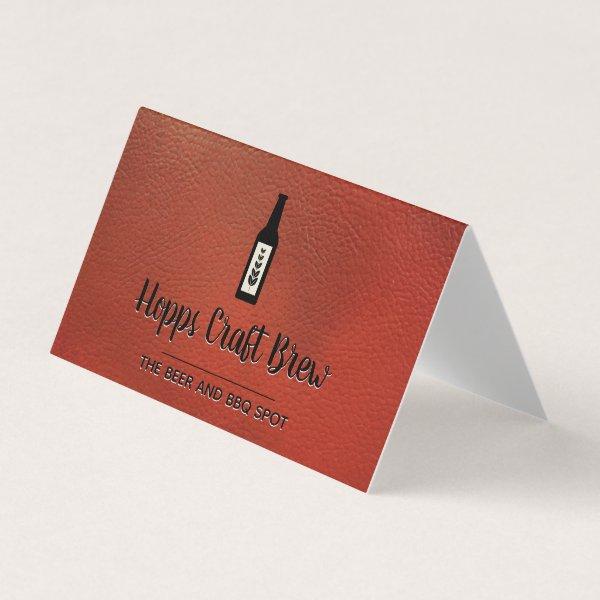 Beer Distillery | Liquor Store | Leather