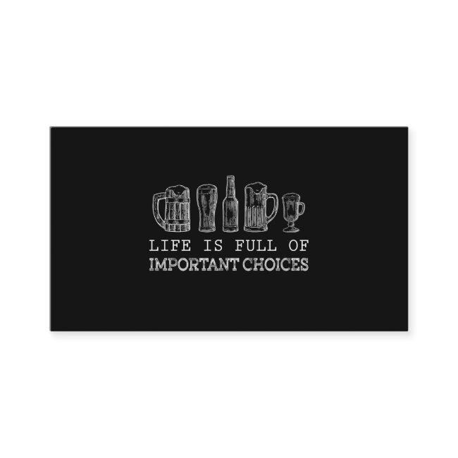 Beer Lover | Important Choices Beer