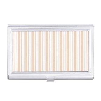 Beige and white candy stripes  case
