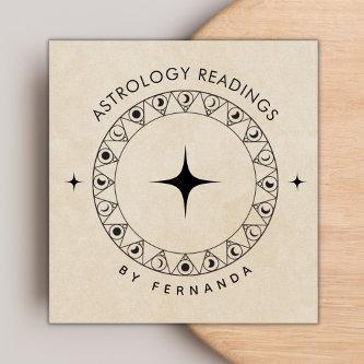 Beige Moon Cycle Astrology Readings Spiritual Sand Square