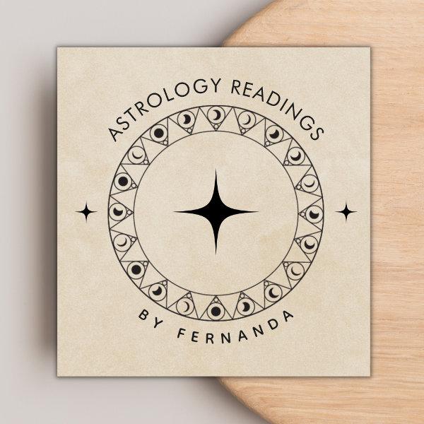 Beige Moon Cycle Astrology Readings Spiritual Sand Square