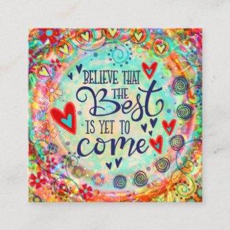 ‘Believe in the Best’ Inspirivity kindness cards