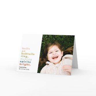 Bells on Bobtails Greeting Card
