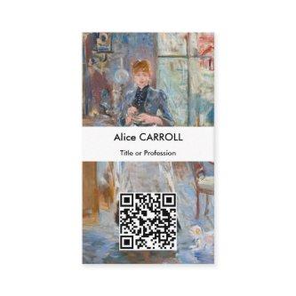 Berthe Morisot - In the Dining Room - QR Code