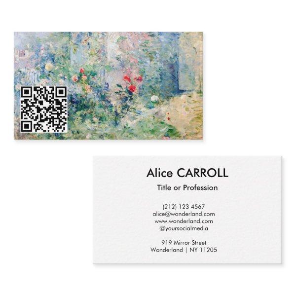 Berthe Morisot - The Garden at Bougival - QR Code
