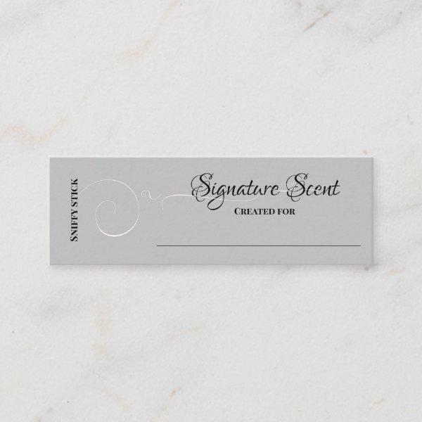 Bespoke fragrance personal scent sniff note mix mini