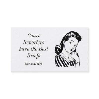 Best Briefs Court Reporter