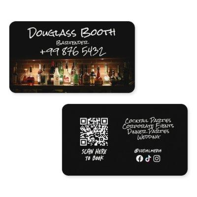 beverage bartender Professional | Modern Black