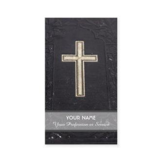 Bible cross as religious
