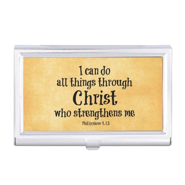 Bible Verse: I can do all things through Christ Case For