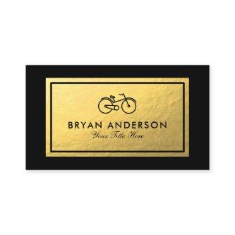 Bicycle - Faux Gold Foil