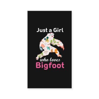 Bigfoot Girl Sasquatch lover Yeti Fan