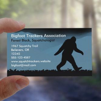 Bigfoot Silhouette at Night | Sasquatch Believer's