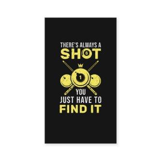 Billard King Funny 8 Ball Quote