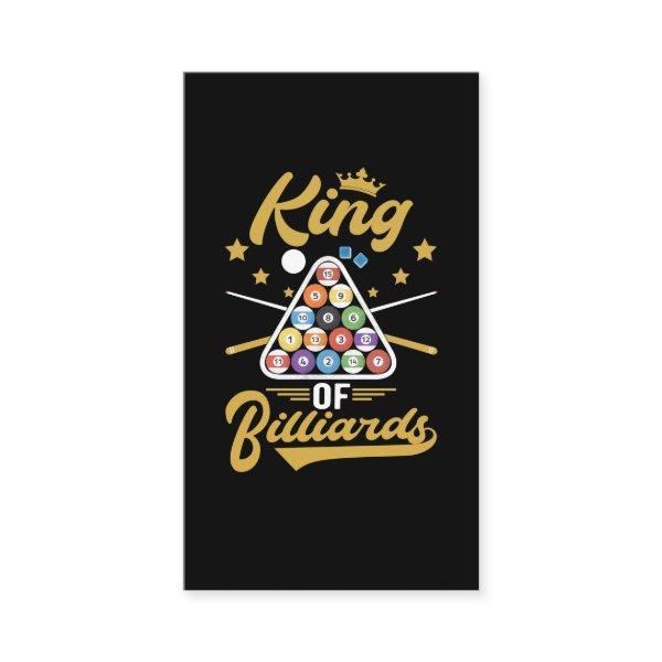 Billiard King Snooker Cue Sports Pool Player