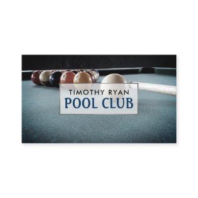 Billiards Table, Pool Club, Pool Player